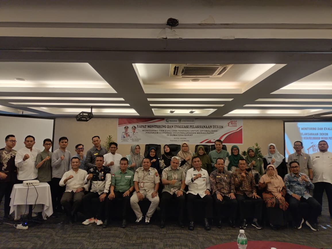 Rapat Monev Perkembangan Koperasi Desa/Kelurahan Merah Putih (KDKMP)