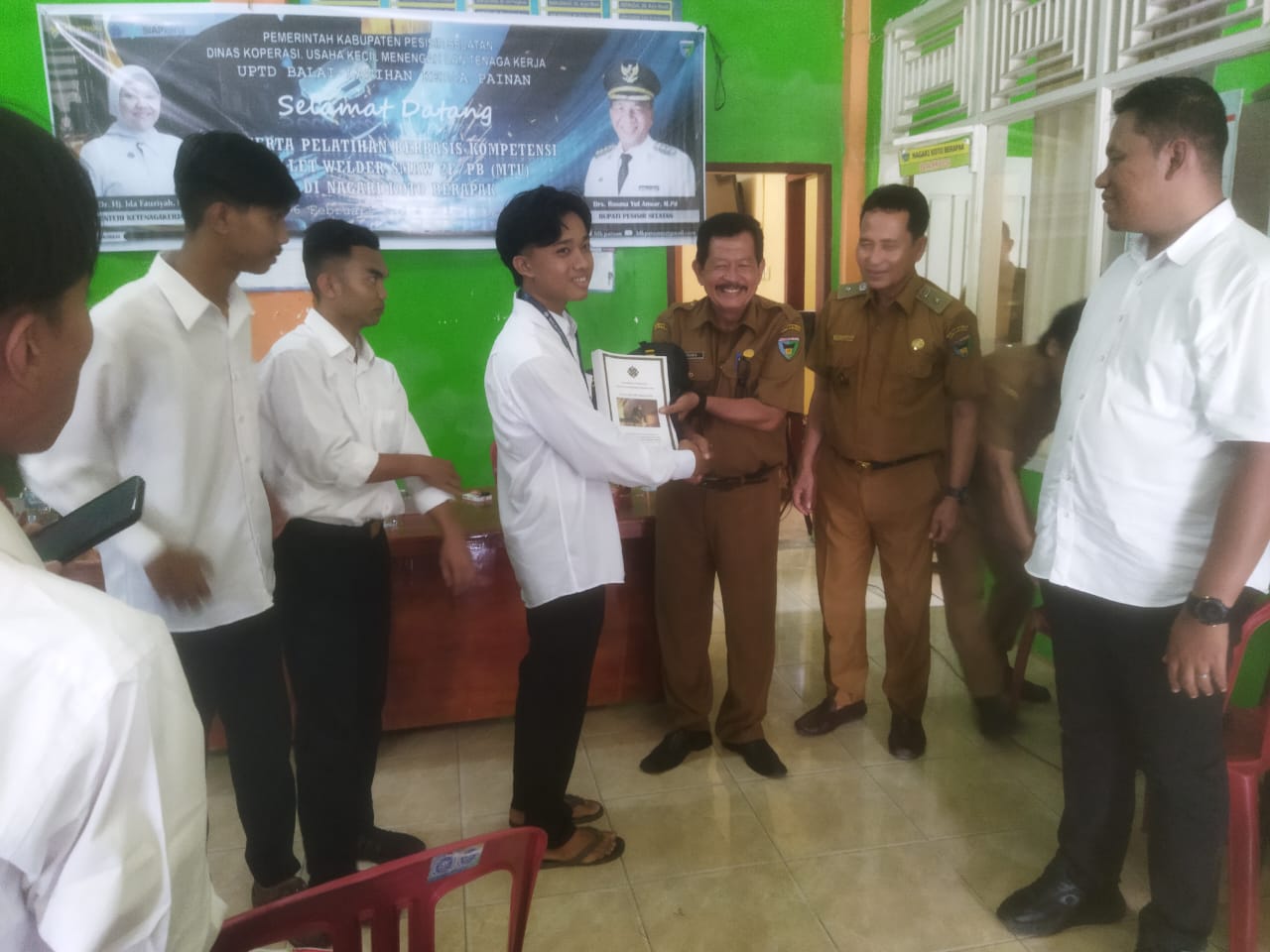 PELATIHAN MOBILE TRAINING UNIT (MTU) FILLET WELDER SMAF 2 F/FB