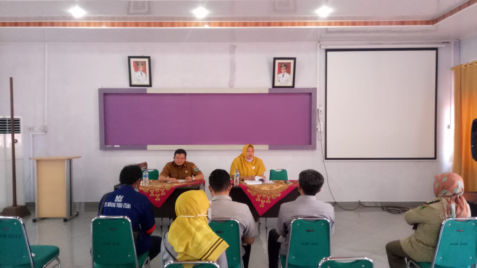 MENDAMPINGI PENGAWAS NAKER KE RSUD M.ZEIN PAINAN TENTANG TENAGA KERJA OUTSOURCING