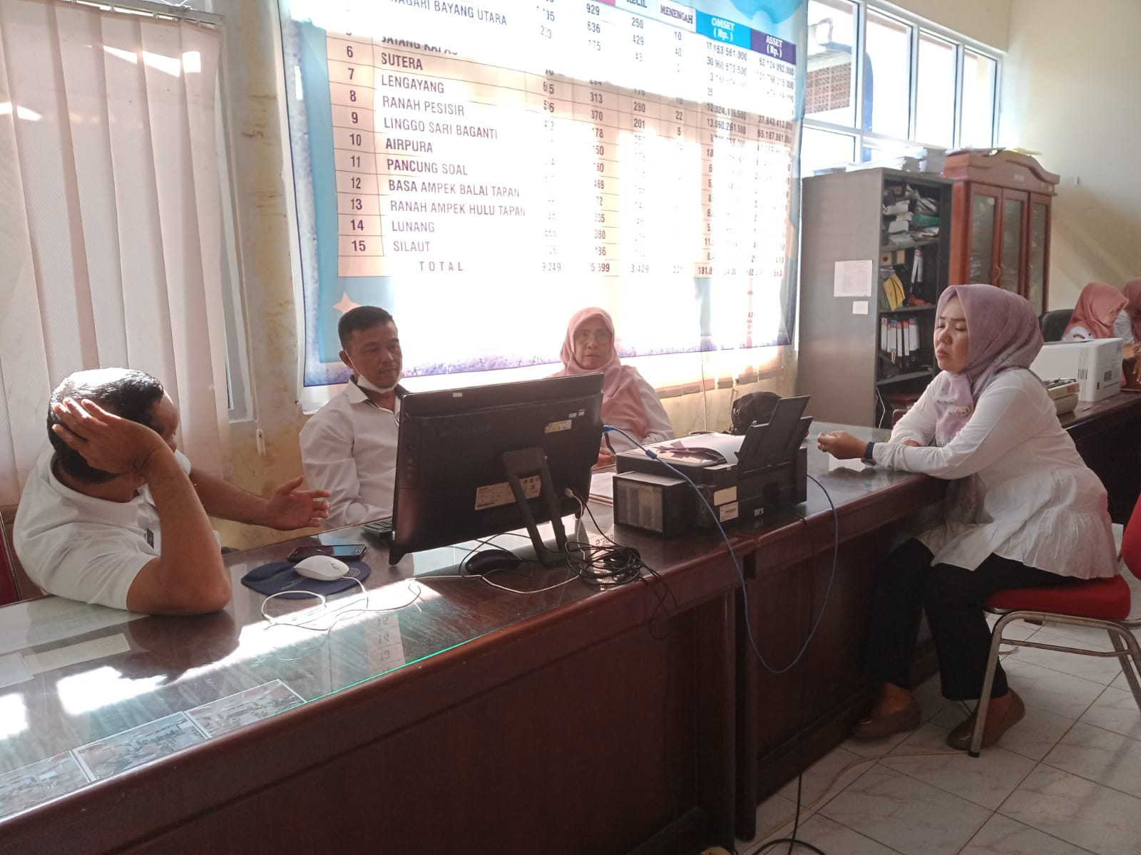 MENGIKUTI ZOOM MEETING PL-KUMKM SUMBAR 
