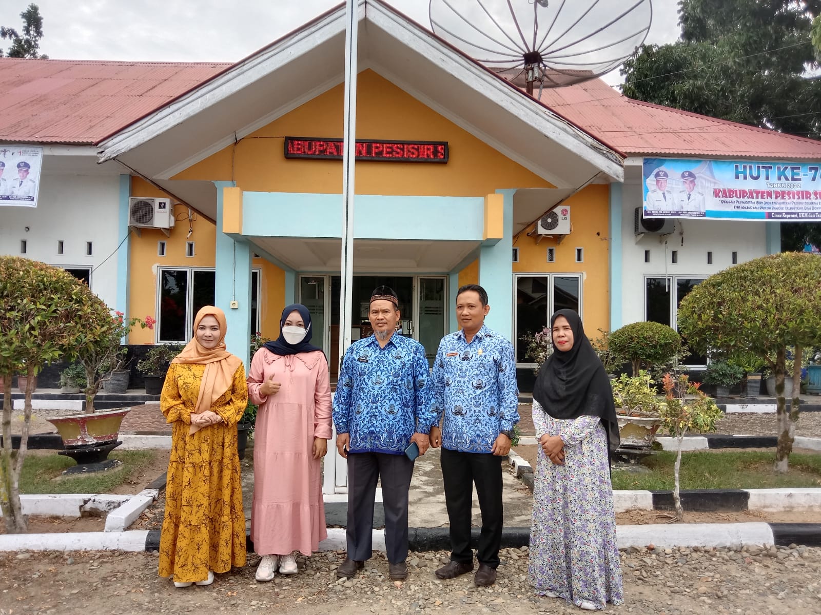 TAMU DARI DINAS KETENAGAKERJAAN KOTA BENGKULU