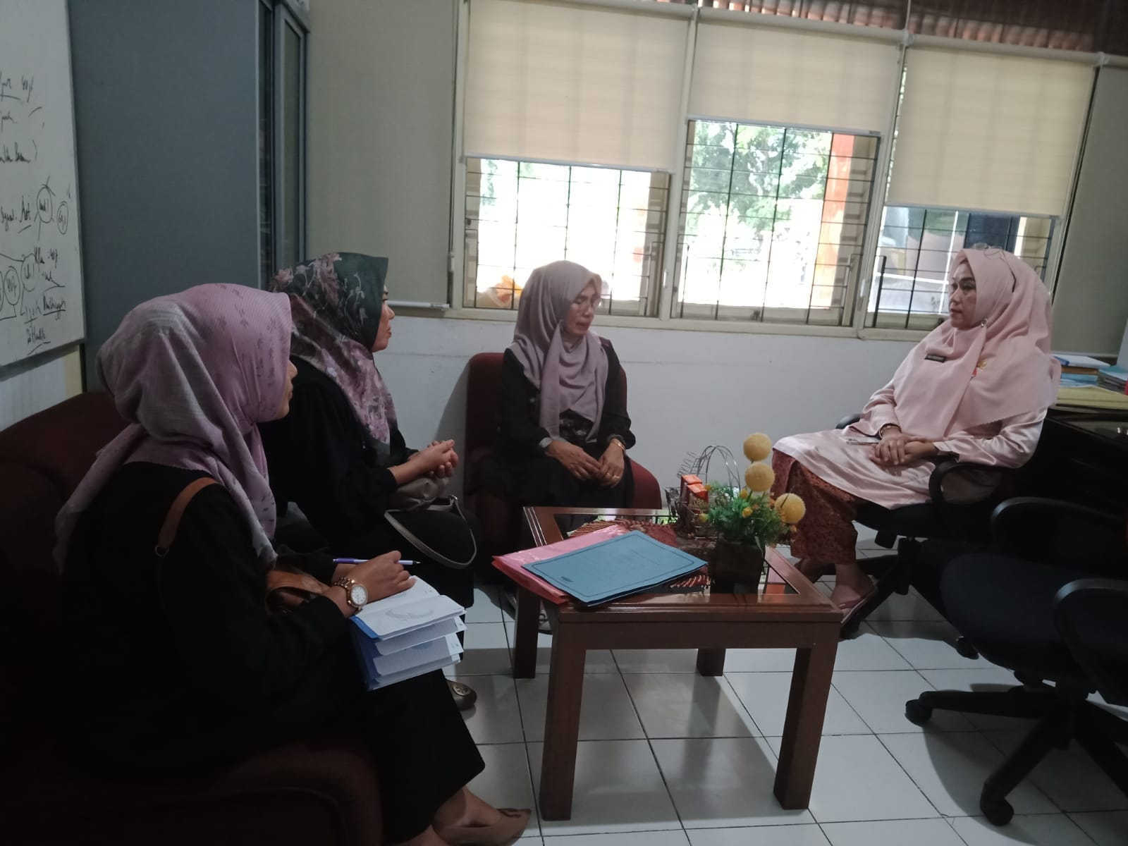 KOORDINASI DAN KONSULTASI NARASUMBER DAN MATERI PELATIHAN PERKOPERASIAN POLA SYARIAH 