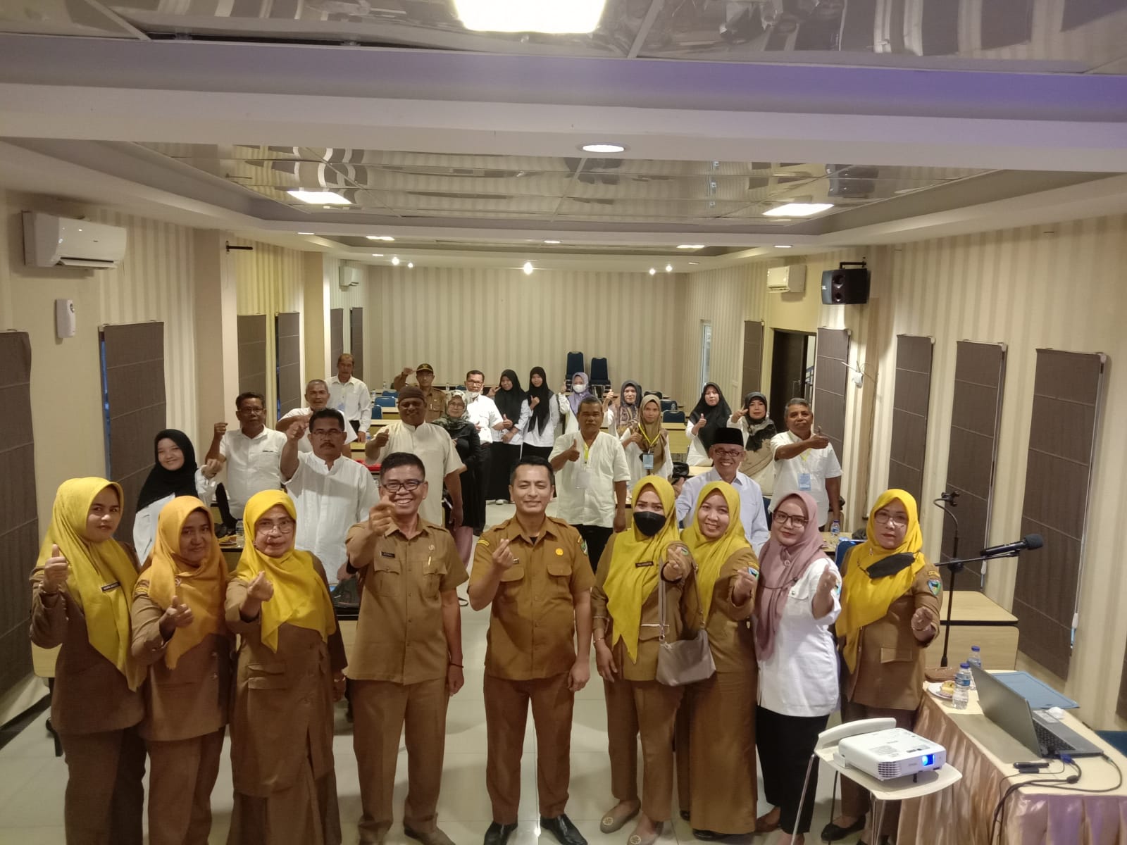 ACARA PEMBUKAAN PELATIHAN PERKOPERASIAN POLA SYARIAH