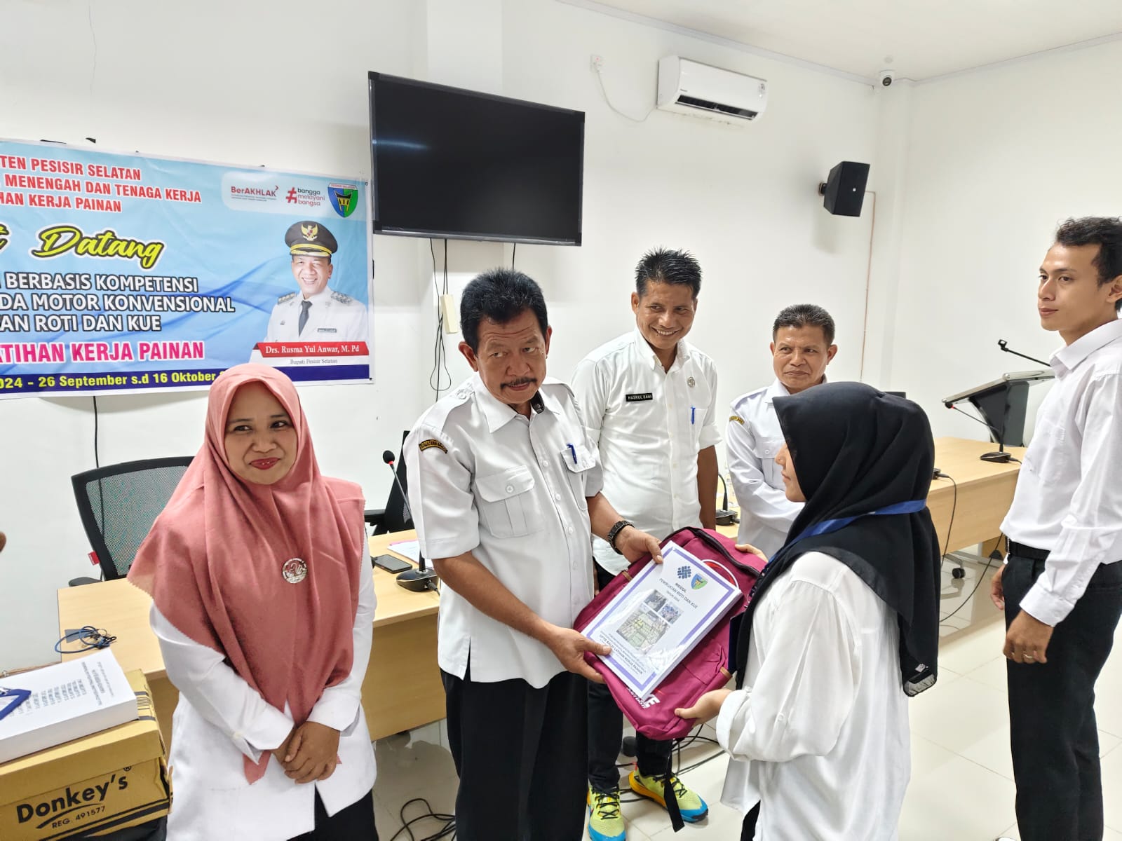 PEMBUKAAN PELATIHAN GELOMBANG IV UPTD BLK PAINAN