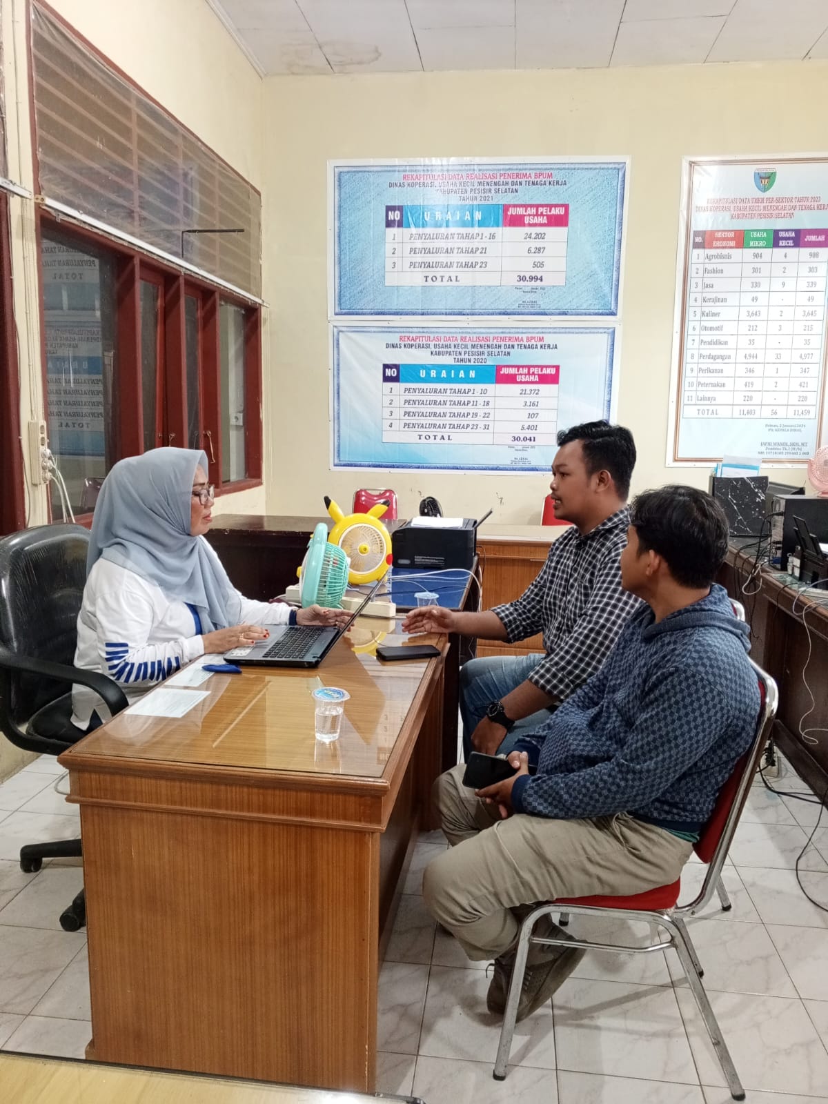 KONSULTASI DAN KOORDINASI DATA UMKM