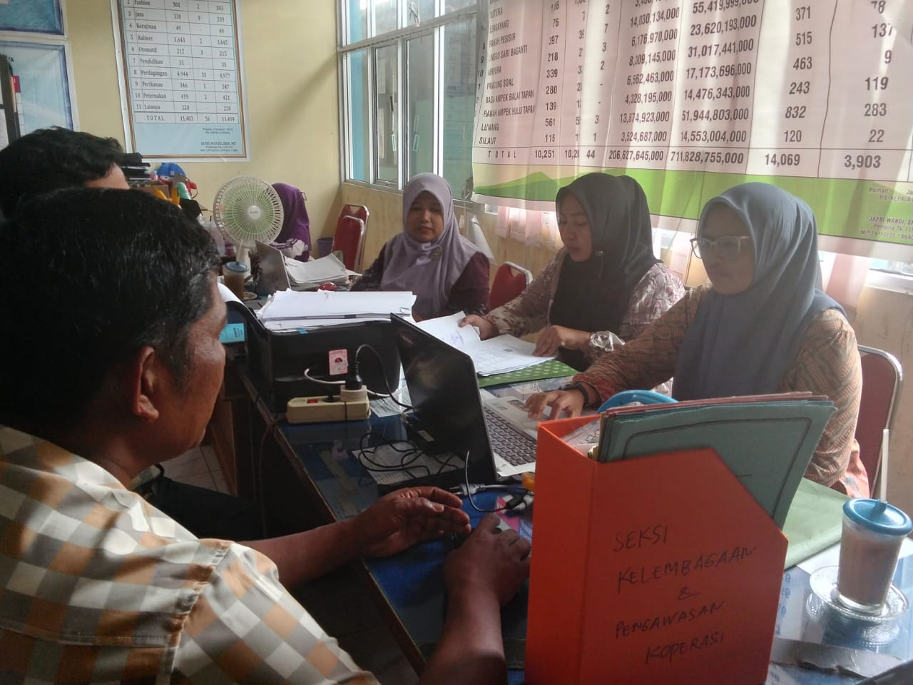 Menerima Tamu Dari Polres Painan